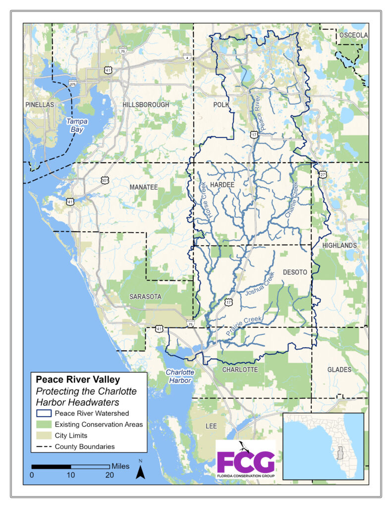 Peace River Valley Map